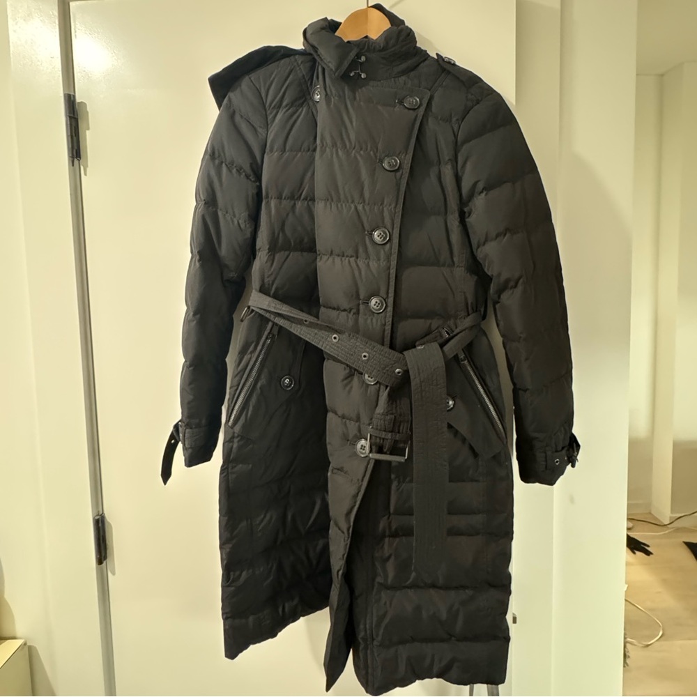 Burberry Parka With Hood Black Medium - image 1
